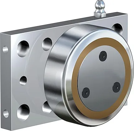 2.054 + AP 0-LUB Подшипник Winkel  с прямоугольным крепёжным фланцем