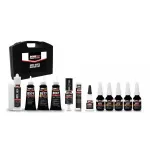 Набор из 12 материалов Bondloc в малых фасовках (пластиковый кейс)BONDLOC MINIMATE KIT