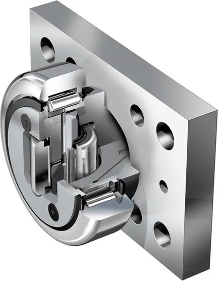 4.053 HT + AP S Подшипник Winkel с прямоугольным крепёжным фланцем