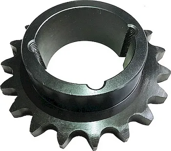 Звёздочка под втулку тапербуш c калеными зубьями для цепи 16B-1, 1” x 17.02 мм, Z=30 TS12T30 Sati