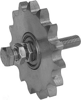 Звёздочка натяжителя для двухрядной цепи ZK 20-1D, 3/8"x7/32", Z=15, M10 Sati