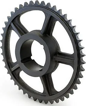 Звёздочка со ступицей (чугун) под втулку тапербуш для цепи 24B-1 24B-2, 1”1/2 x 1”, Z=114 GS14114 Sati