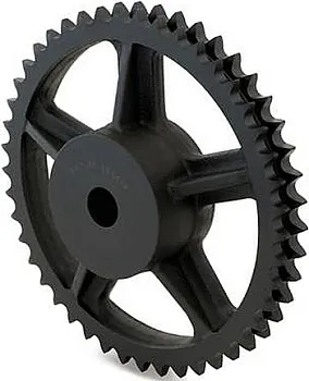 Звёздочка со ступицей (чугун) под расточку для цепи: 24B-2, Z=76, 1" 1/2 x 1" RD14076 Sati