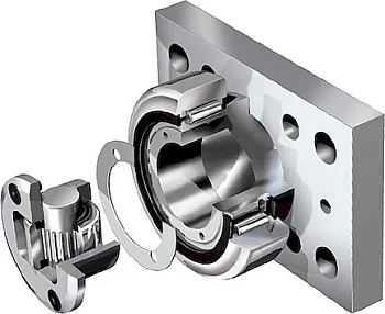 4.072 + AP 0 Подшипник Winkel  с прямоугольным крепёжным фланцем