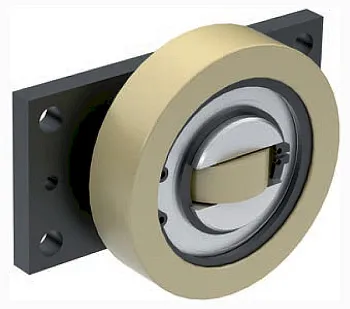 PA 1012 AP Аксиальный подшипник Winkel с покрытием POLYAMID с крепёжным фланцем