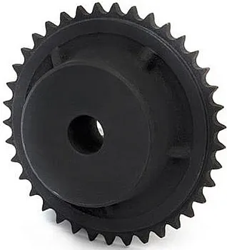 Звёздочка со ступицей (чугун) под расточку для цепи: 24B-1, Z=76, 1" 1/2 x 1" RS14076 Sati