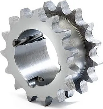 Звёздочка двойная для однорядных цепей под втулку тапербуш 16B-1, 1” x 17.02 мм, Z=14 DT12014 Sati