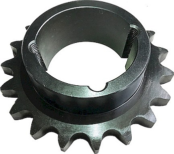 Звёздочка под втулку тапербуш c калеными зубьями для цепи 08B-1, 1/2” x 5/16”, Z=25 TS09T25 Sati