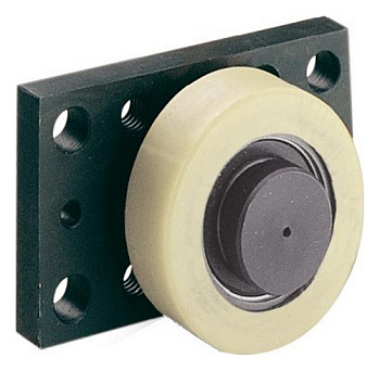 PA 6250 P AP Аксиальный подшипник Winkel с покрытием POLYAMID и вставкой OILAMID с крепёжным фланцем