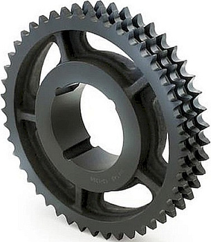 Звёздочка со ступицей (чугун) под втулку тапербуш для цепи: 24B-3, Z=30, 1" 1/2 x 1" GT14030 Sati