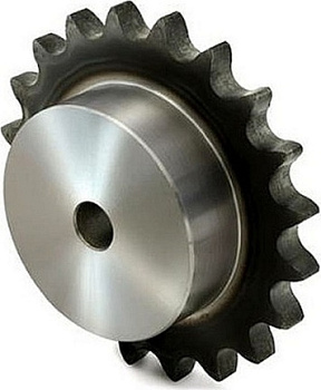 Звёздочка под расточку со ступицей с калеными зубьями для цепи 06B-1, 3/8” x 7/32”, Z=10 PS05T10 Sati