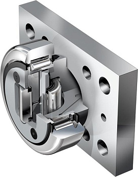 4.053 HT + AP S Подшипник Winkel с прямоугольным крепёжным фланцем