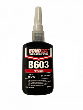 Фиксатор цилиндрических соединений высокой прочности BONDLOC B603 - Oil Tolerant Retainer